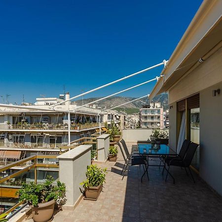 Cozy Seaside Penthouse With Sea & Mountain View. Apartment Volos Exterior photo