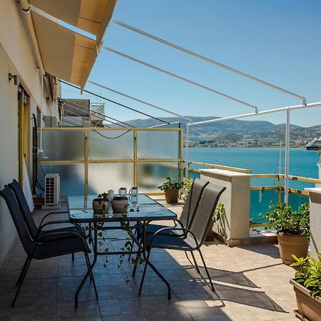 Cozy Seaside Penthouse With Sea & Mountain View. Apartment Volos Exterior photo
